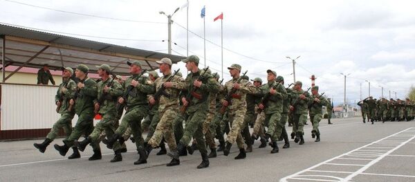 Подготовка Минобороны Южной Осетии в параду Победы Подготовка Минобороны Южной Осетии в параду Победы - Sputnik Южная Осетия
