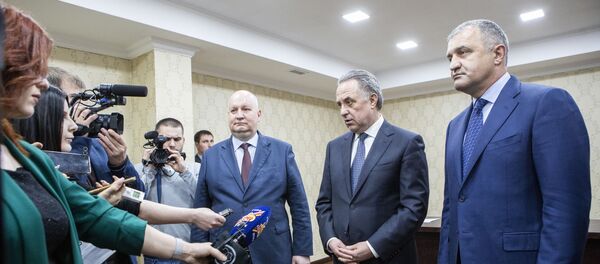 Брифинг по итогам заседания МПК в Цхинвале Брифинг по итогам заседания МПК в Цхинвале - Sputnik Южная Осетия