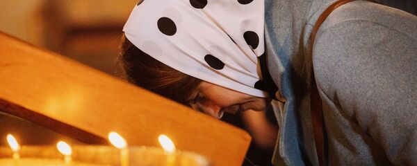 Вербное воскресенье в Цхинвале Вербное воскресенье в Цхинвале - Sputnik Южная Осетия