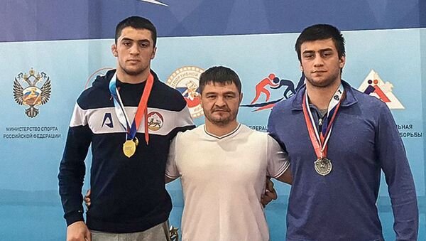 Победители и призеры первенства России по вольной борьбе - Sputnik Южная Осетия