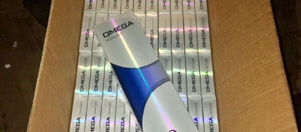 Контрабандная партия сигарет Омега Контрабандная партия сигарет Омега - Sputnik Южная Осетия