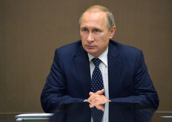 Президент России В.Путин - Sputnik Южная Осетия