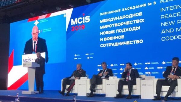 Глава Минобороны РЮО выступил на Московской конференции по безопасности - Sputnik Южная Осетия