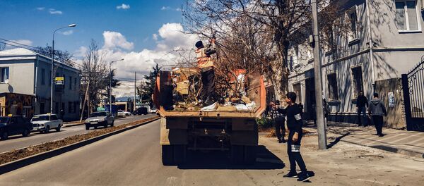 Республиканский субботник Республиканский субботник - Sputnik Южная Осетия