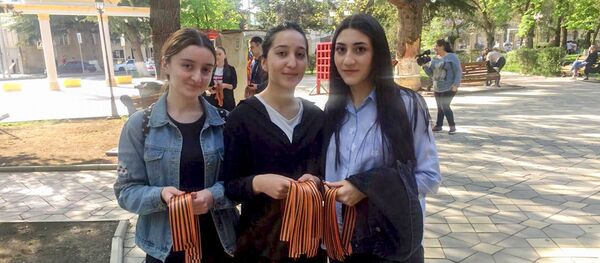 Хуссар Иры райдыдта акци Георгийы лентæ - Sputnik Хуссар Ирыстон