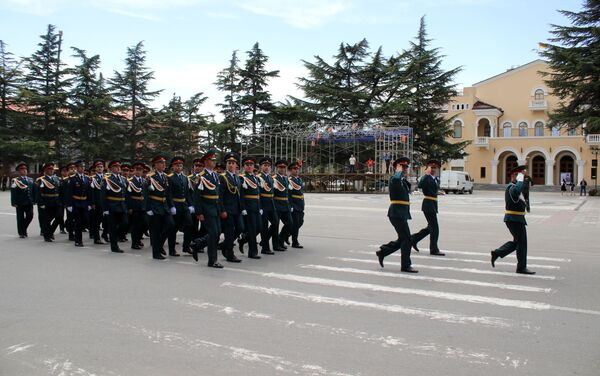 Генеральная репетиция парада Победы прошла в Цхинвале - Sputnik Южная Осетия