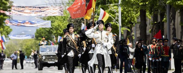 День Победы. Военный парад в Цхинвале  День Победы. Военный парад в Цхинвале  - Sputnik Южная Осетия
