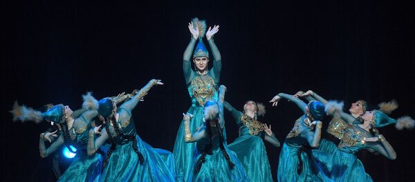 Выступление артистов Московского ансамбля танца Алания в Москве - Sputnik Южная Осетия