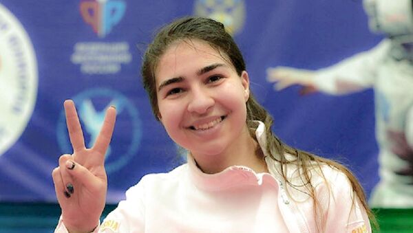 Марина Кесаева стала бронзовым призером молодежного первенства России по фехтованию - Sputnik Южная Осетия