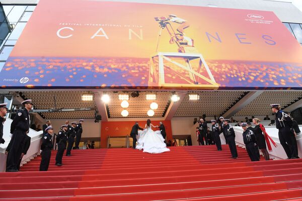 Американская актриса Джессика Чон на красной дорожке церемонии открытия 72-го Каннского международного кинофестиваля - Sputnik Южная Осетия