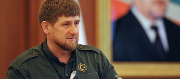 Глава Чеченской Республики Рамзан Кадыров Глава Чеченской Республики Рамзан Кадыров - Sputnik Южная Осетия