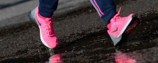 Участница марафона Участница марафона - Sputnik Южная Осетия