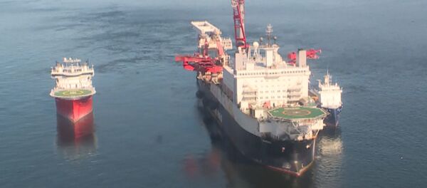 Укладка труб Северного потока - 2 в Балтийском море Укладка труб Северного потока - 2 в Балтийском море - Sputnik Южная Осетия