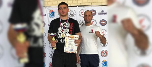 Тамерлан Танделов cтал победителем Всероссийского турнира по кикбоксингу Тамерлан Танделов cтал победителем Всероссийского турнира по кикбоксингу - Sputnik Южная Осетия