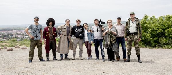 Съемки фильма Аланская икона - Sputnik Южная Осетия