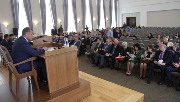 Отчет правительства в парламенте РЮО - Sputnik Южная Осетия