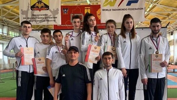Осетинские спортсмены стали победителями Кубка России по тхэквондо - Sputnik Южная Осетия