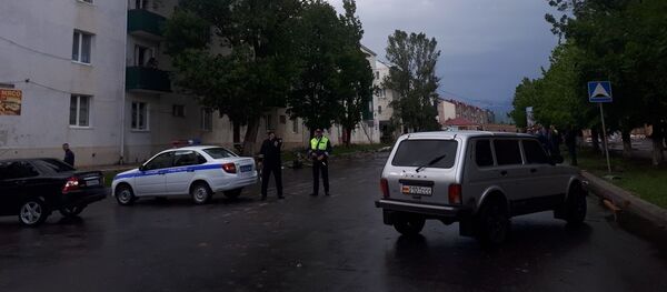 Последствия шквалистого ветра в Цхинвале Последствия шквалистого ветра в Цхинвале - Sputnik Южная Осетия