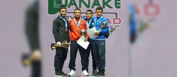 Заур Кабалоев - победитель Кубка Турлыханова в Казахстане - Sputnik Южная Осетия