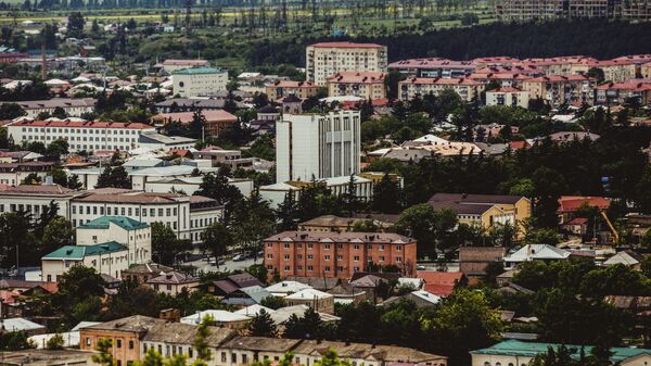 Вид на Цхинвал. Архивное фото - Sputnik Южная Осетия