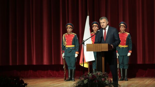  Торжественное собрание в честь провозглашения независимости Южной Осетии - Sputnik Южная Осетия