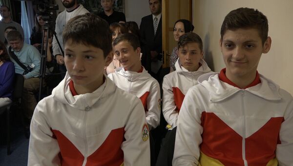 Дети из Южной Осетии поедут на юбилейные игры соотечественников - Sputnik Южная Осетия