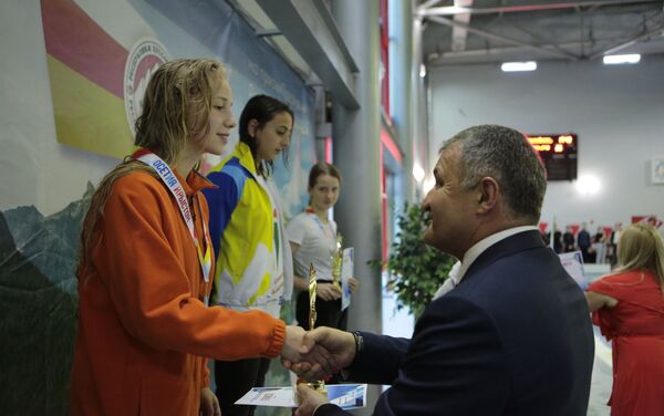 Международный турнир по плаванию в Южной Осетии - Sputnik Южная Осетия