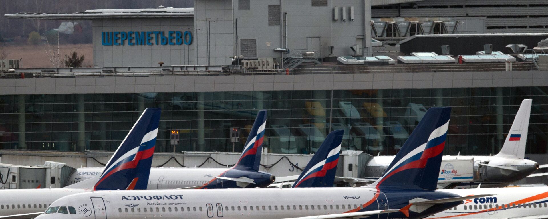 Самолеты на стоянке в международном аэропорту Шереметьево - Sputnik Южная Осетия, 1920, 28.07.2025