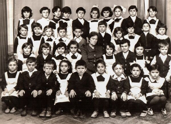 Ученики 3 школы, 1983 г. - Sputnik Южная Осетия