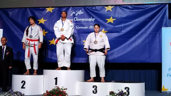 Кристина Макиева завоевала бронзовую медаль на чемпионате Европы по джиу-джитсу