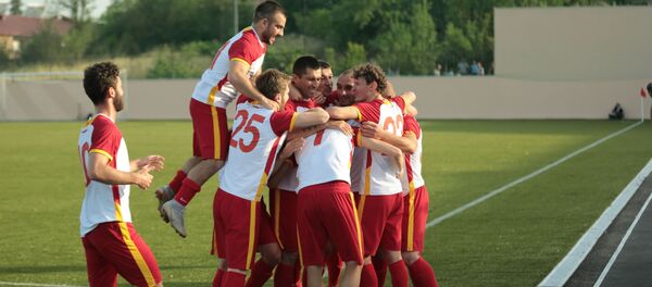 Матч команд Южной Осетии и Западной Армении на ЧЕ ConIFA - 2019  Матч команд Южной Осетии и Западной Армении на ЧЕ ConIFA - 2019  - Sputnik Южная Осетия