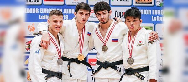 Георгий Елбакиев стал победителем кубка Европы по дзюдо Георгий Елбакиев стал победителем кубка Европы по дзюдо - Sputnik Южная Осетия