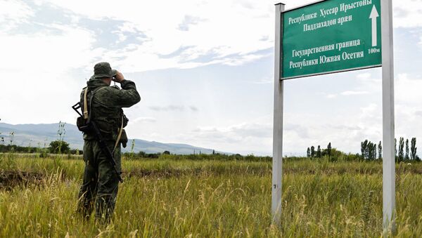 Российские пограничники на страже границ Южной Осетии   - Sputnik Южная Осетия