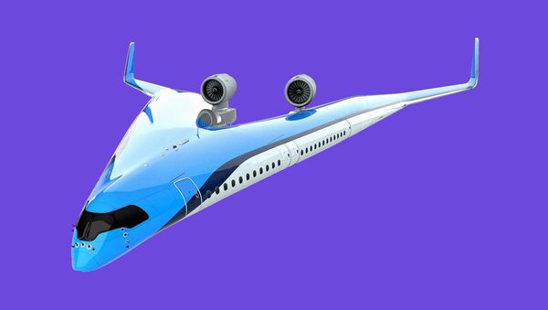В новом V-образном самолете пассажиров посадят в крылья - Sputnik Южная Осетия