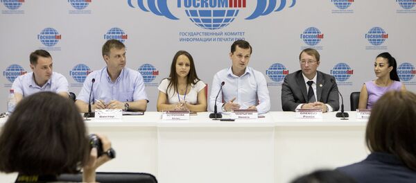 Пресс-конференция участников I Российско-осетинского форума Пресс-конференция участников I Российско-осетинского форума - Sputnik Южная Осетия
