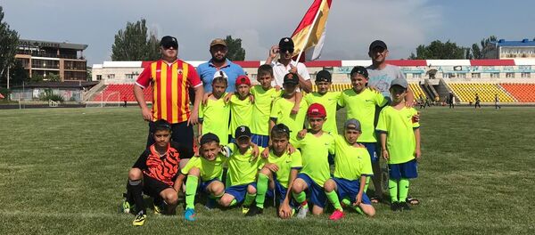 Сборная Южной Осетии по футболу на всероссийском детско-юношеском фестивале Летний кубок Спартака Сборная Южной Осетии по футболу на всероссийском детско-юношеском фестивале Летний кубок Спартака - Sputnik Южная Осетия