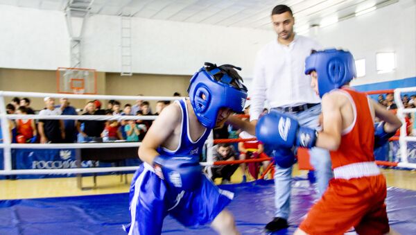 Открытые соревнования Школы бокса - Sputnik Южная Осетия