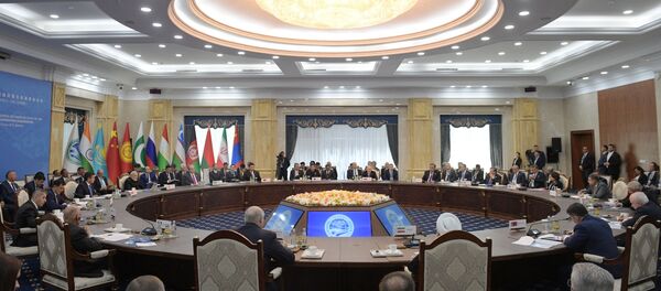 Президент РФ В. Путин принимает участие в заседании Совета глав государств – членов ШОС в Бишкеке - Sputnik Южная Осетия