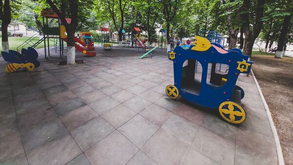 Детская площадка в парке - Sputnik Южная Осетия