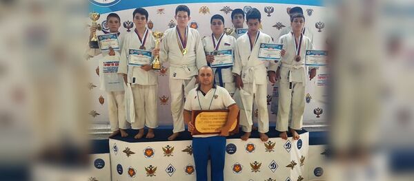 Осетинские дзюдоисты завоевали восемь наград на всероссийском турнире в Нальчике Осетинские дзюдоисты завоевали восемь наград на всероссийском турнире в Нальчике - Sputnik Южная Осетия