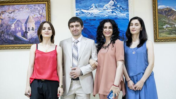 Выставка молодых художников - Sputnik Южная Осетия
