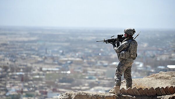 Солдат американской армии в Афганистане  - Sputnik Южная Осетия