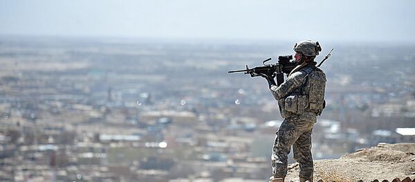 Солдат американской армии в Афганистане  Солдат американской армии в Афганистане  - Sputnik Южная Осетия