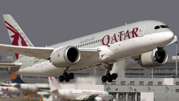 Самолет авиакомпании государства Катар Qatar Airways - Sputnik Южная Осетия