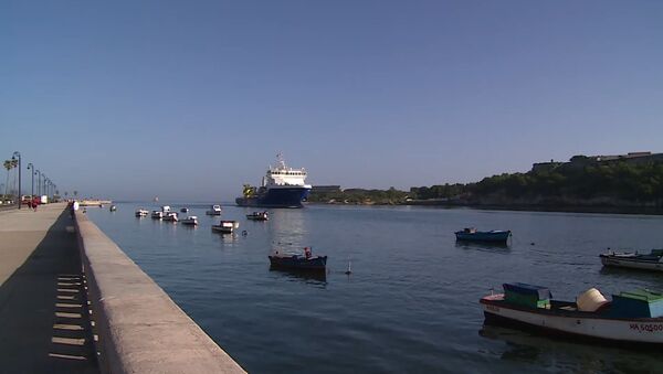 Отряд российских кораблей зашел в порт Гаваны в рамках официального визита - Sputnik Южная Осетия