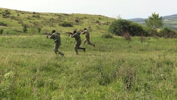 Бойцы МВД Южной Осетии провели огневую подготовку - Sputnik Южная Осетия