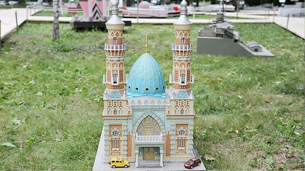 Россия в миниатюре: Северная Осетия представлена на уникальной выставке  Россия в миниатюре: Северная Осетия представлена на уникальной выставке  - Sputnik Южная Осетия