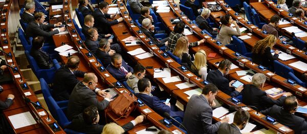 Пленарное заседание зимней сессии ПАСЕ Пленарное заседание зимней сессии ПАСЕ - Sputnik Южная Осетия