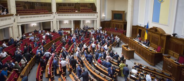 Заседание Верховной рады Украины Заседание Верховной рады Украины - Sputnik Южная Осетия