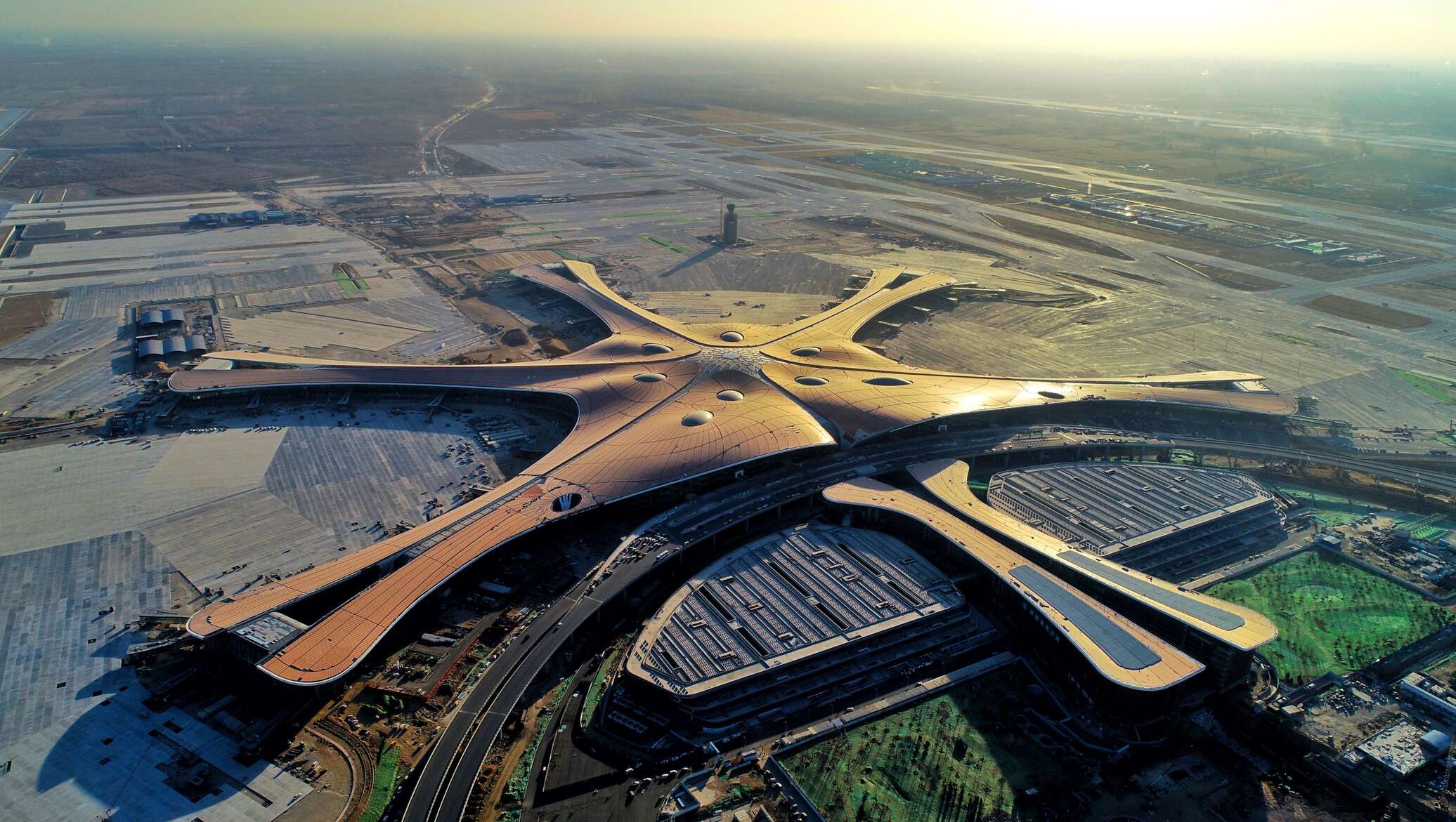 Новый аэропорт в китае